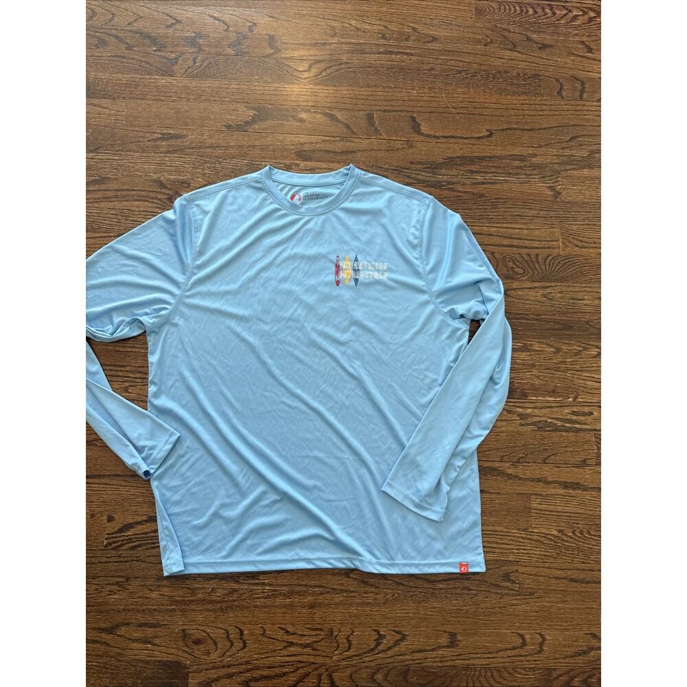 THE AMERICAN OUTDOORSMAN MENS PERFORMANCE FISHING LONG SLEEVE T-SHIRT XL 2711 - Picture 3 of 5
